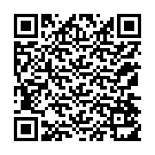 Código QR para número de teléfono +12174511650