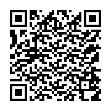 QR-koodi puhelinnumerolle +12174518164