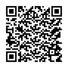 QR-koodi puhelinnumerolle +12174518169