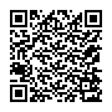 Kod QR dla numeru telefonu +12174523453