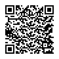 QR-koodi puhelinnumerolle +12174523677