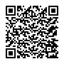 Kode QR untuk nomor Telepon +12174523683