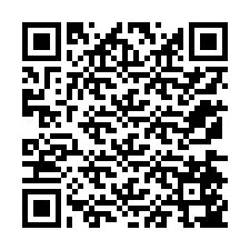 QR-koodi puhelinnumerolle +12174547903