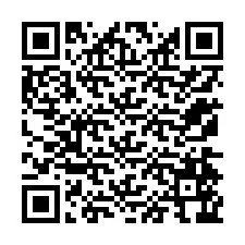 Codice QR per il numero di telefono +12174566543