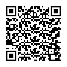 QR код за телефонен номер +12174570250