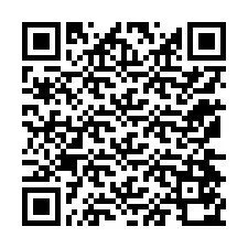 QR-koodi puhelinnumerolle +12174570266