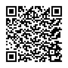 QR kód a telefonszámhoz +12174572185