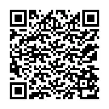 Código QR para número de teléfono +12174572189