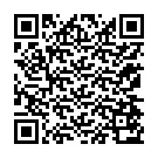 QR код за телефонен номер +12174572192