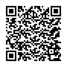 QR Code สำหรับหมายเลขโทรศัพท์ +12174572195