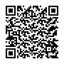 Codice QR per il numero di telefono +12174577644