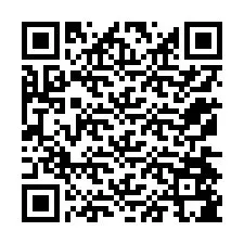 QR kód a telefonszámhoz +12174585353