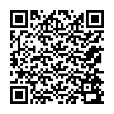 QR Code สำหรับหมายเลขโทรศัพท์ +12174592977