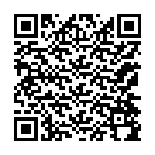 QR-koodi puhelinnumerolle +12174594675