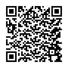 Código QR para número de telefone +12174594676