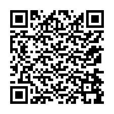 Código QR para número de teléfono +12174599206