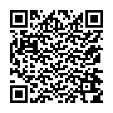 Código QR para número de teléfono +12174604246