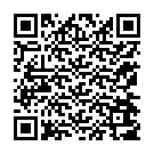 Codice QR per il numero di telefono +12174607322