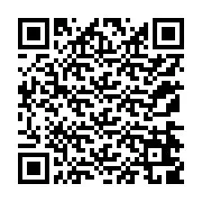 QR-koodi puhelinnumerolle +12174609400