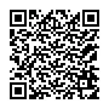 QR Code สำหรับหมายเลขโทรศัพท์ +12174615551