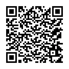 Kod QR dla numeru telefonu +12174615553