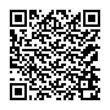 QR-код для номера телефона +12174620171