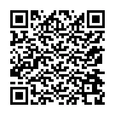 QR kód a telefonszámhoz +12174628386