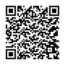 Código QR para número de telefone +12174628390