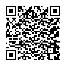 Código QR para número de telefone +12174628393