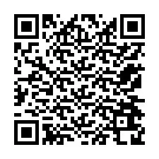 Código QR para número de teléfono +12174628397