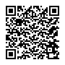 QR Code pour le numéro de téléphone +12174670727