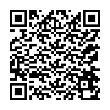 QR Code สำหรับหมายเลขโทรศัพท์ +12174670728