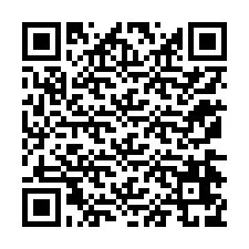 Código QR para número de telefone +12174679512