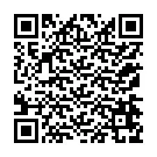 QR-код для номера телефона +12174679514