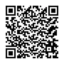 Código QR para número de telefone +12174679525