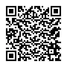 Codice QR per il numero di telefono +12174679527