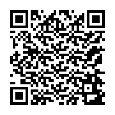 Kode QR untuk nomor Telepon +12174683525