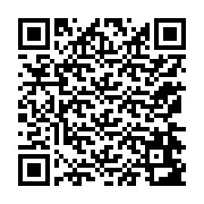 Código QR para número de teléfono +12174683526