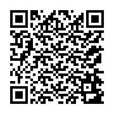 QR-koodi puhelinnumerolle +12174683534