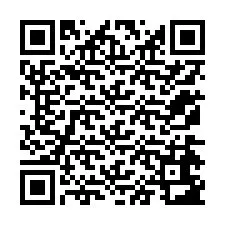 QR-код для номера телефона +12174683843