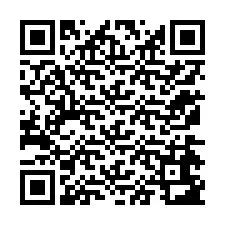 QR-koodi puhelinnumerolle +12174683846