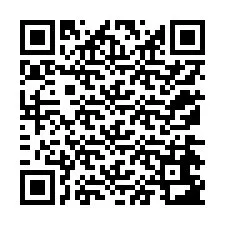 QR Code สำหรับหมายเลขโทรศัพท์ +12174683848