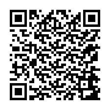 Codice QR per il numero di telefono +12174683852