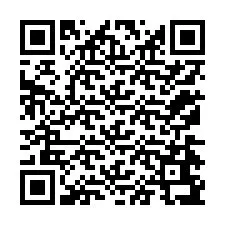 QR-koodi puhelinnumerolle +12174697159