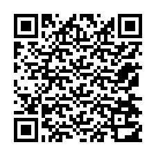 Código QR para número de teléfono +12174712327