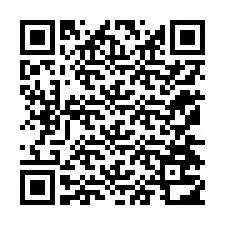 Código QR para número de telefone +12174712372