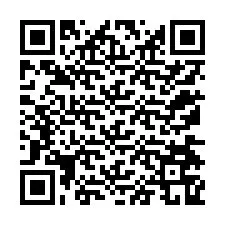 QR Code สำหรับหมายเลขโทรศัพท์ +12174769318