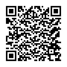 QR Code pour le numéro de téléphone +12174778771