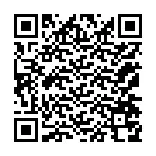 QR-code voor telefoonnummer +12174778775