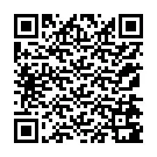 QR kód a telefonszámhoz +12174781840